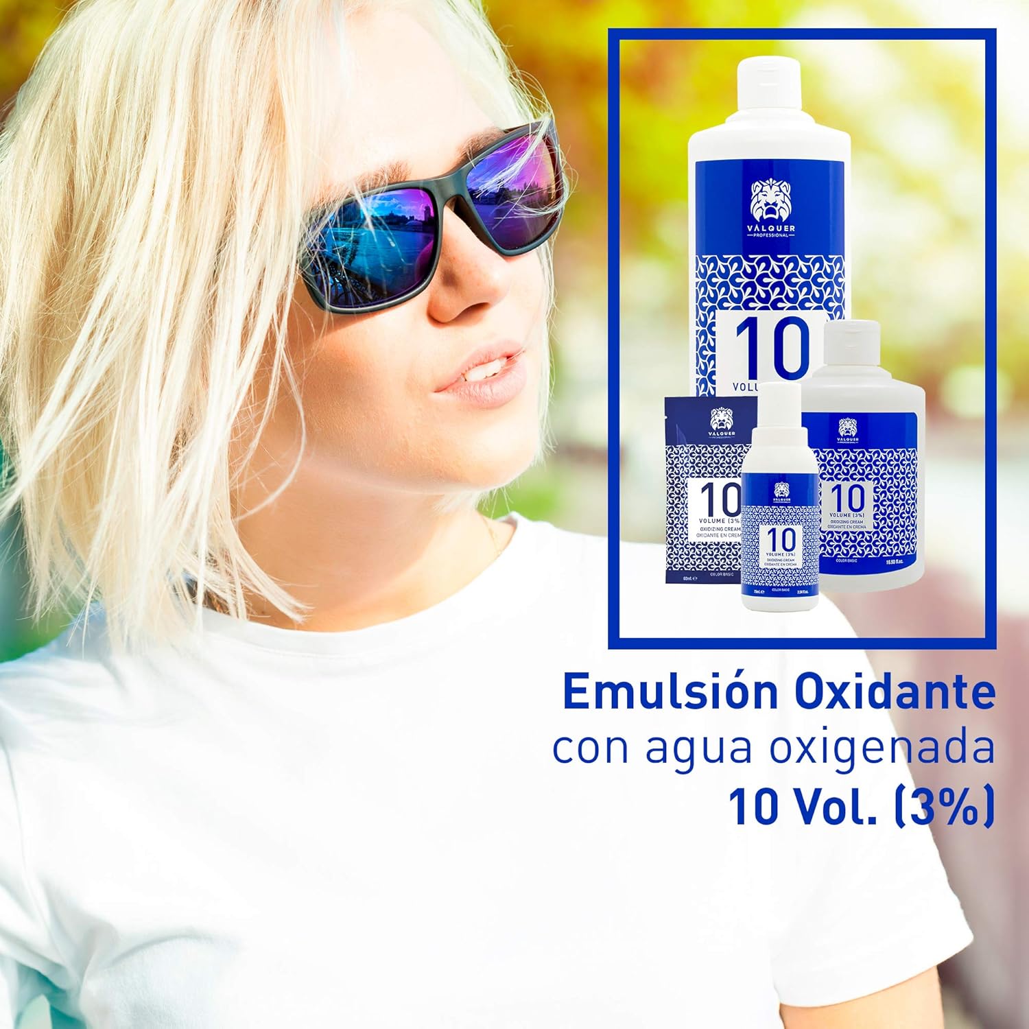 Valquer - eau oxygénée crème 500ml - 3% vegan coloration cheveux