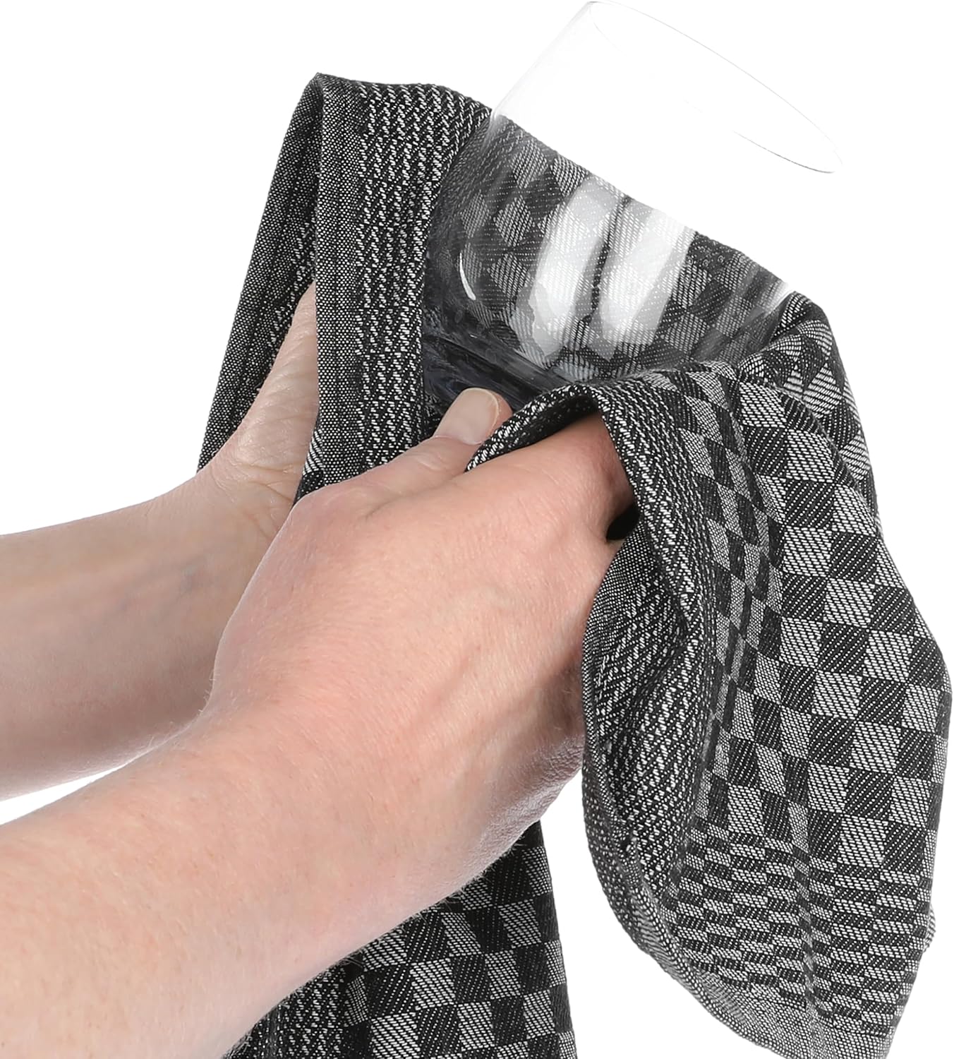 Vaily - lot de torchons premium - 70x45 cm - coton absorbant, Oeko-Tex