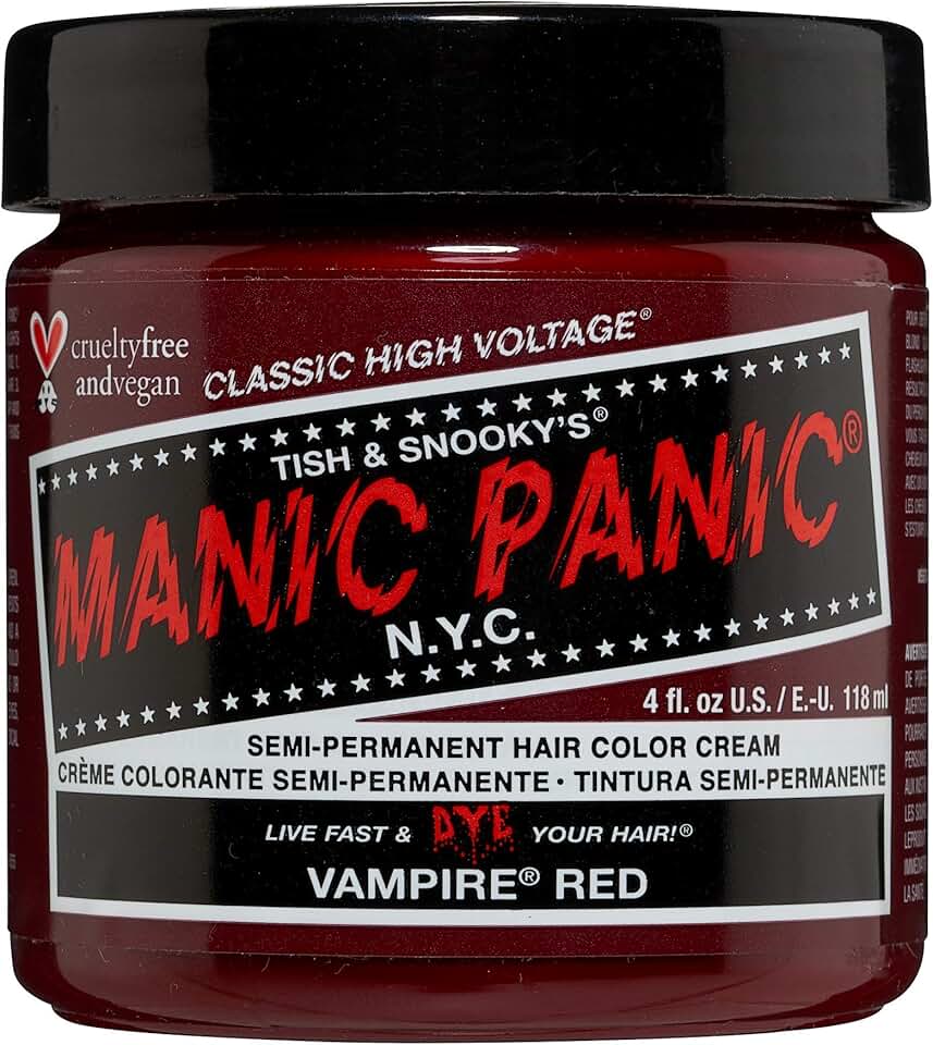 Manic Panic - Classic Creme - 118ml - Vegan, semi-permanent, Vampire Red