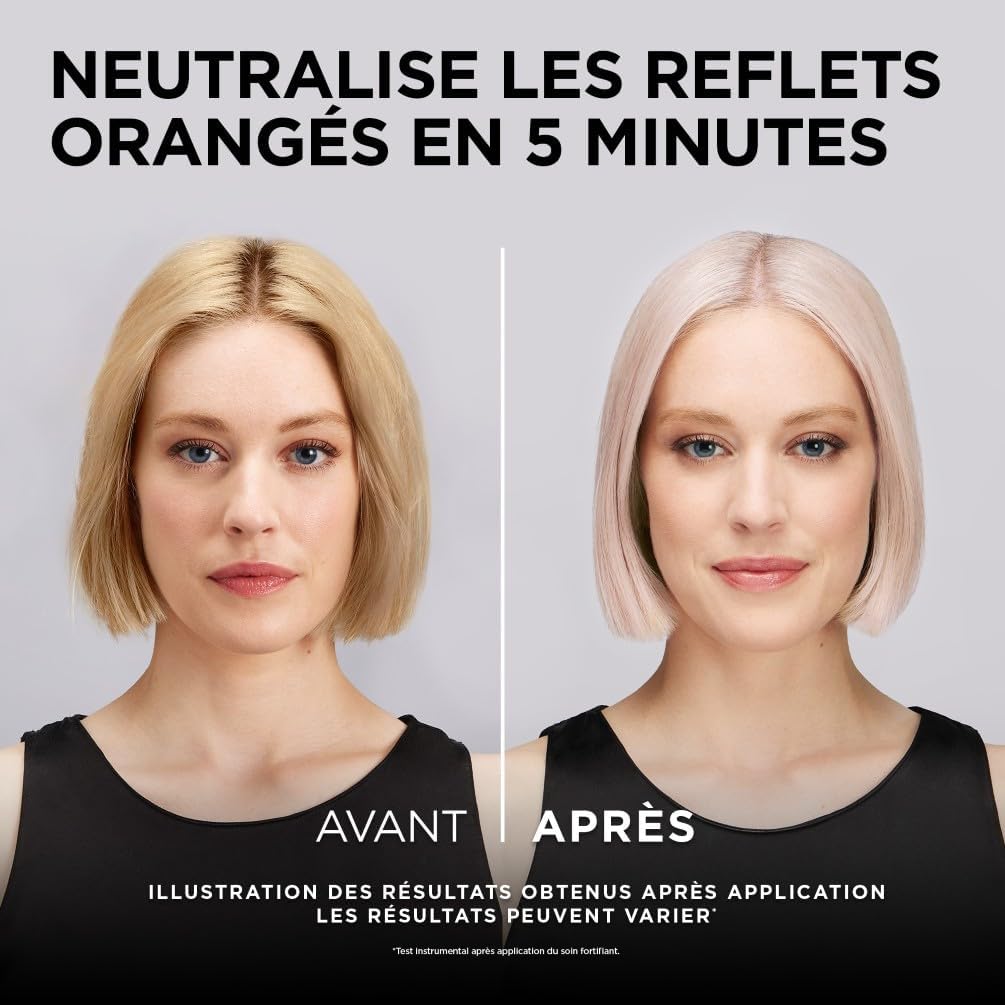L'Oréal Paris - Préférence Le Blonding - soin post-décoloration, sans ammoniaque, neutralise reflets orangés, blond cend