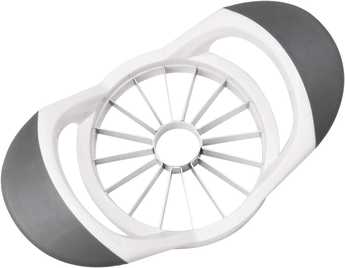 Trancheuse à pommes - 16 tranches, lame inox, blanc, fruits