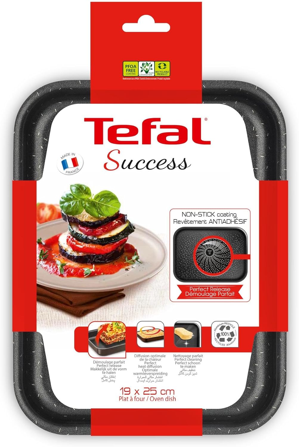 Tefal - Success Plat Mini Four - Aluminium antiadhésif - J1600502