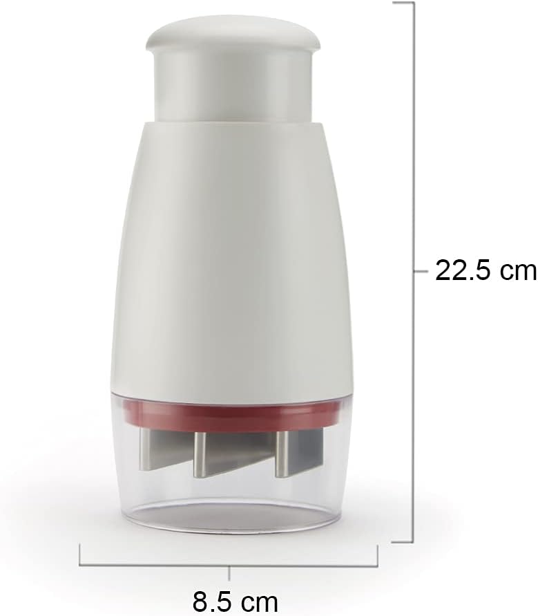 Zyliss - Zick Zick Classic - hachoir manuel compact, inox, nettoyage facile E910012