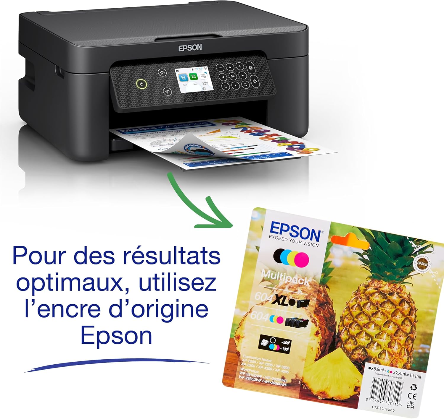 Epson - Expression XP-4200 - A4 - Multifonction jet d’encre, 3 mois encre offerts