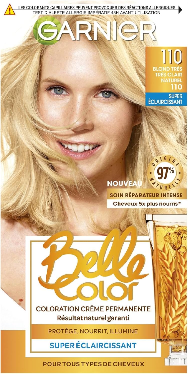 Garnier - Belle Color - coloration permanente crème, 100ml, blond très clair