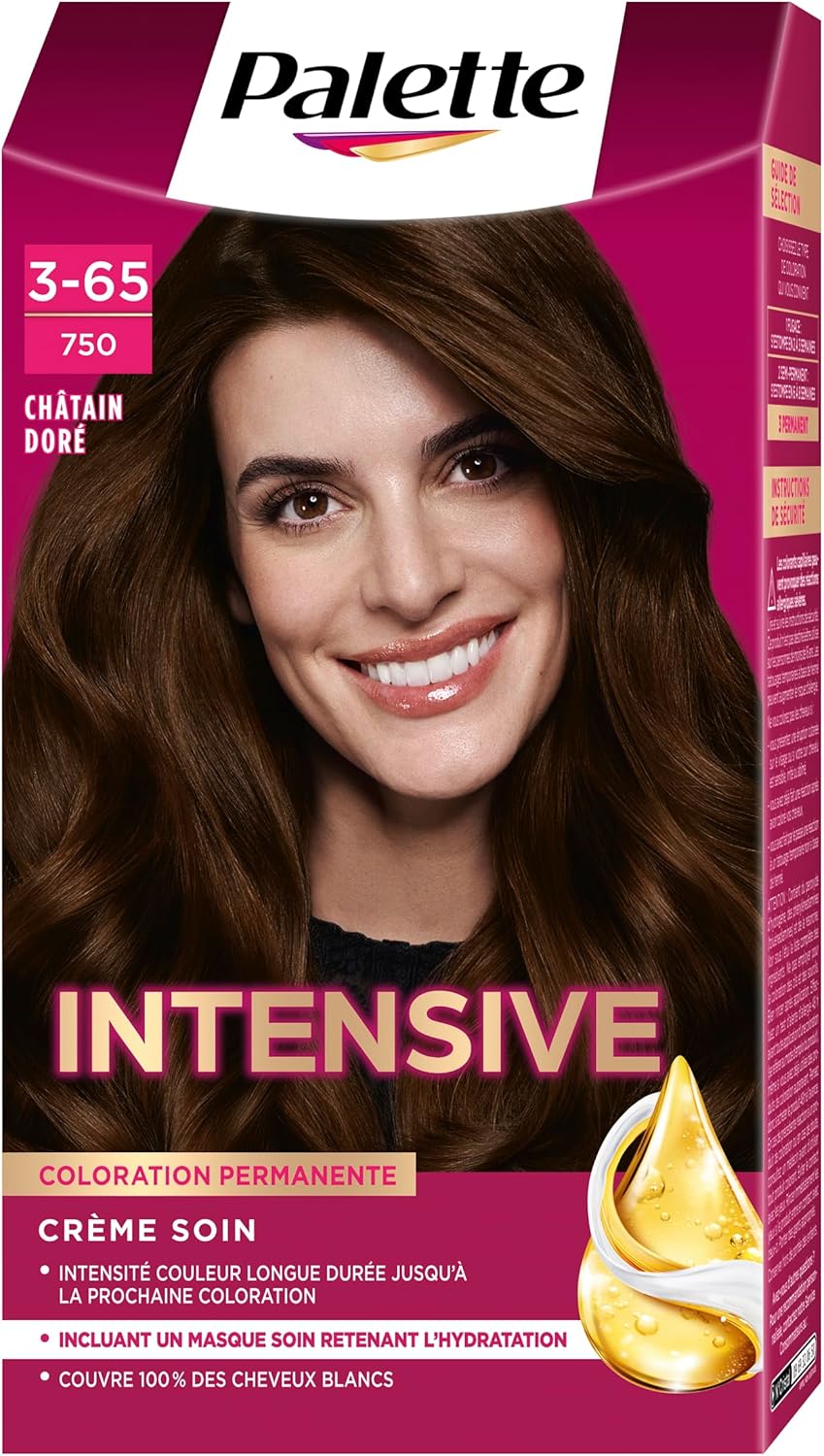 Schwarzkopf - Palette coloration permanente - couvre 100% cheveux blancs - 8 semaines - 750