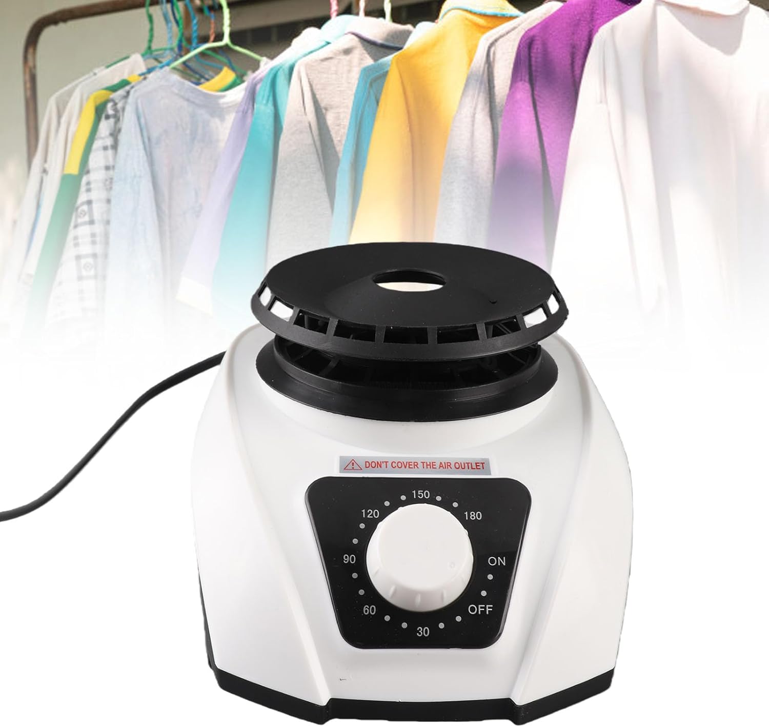 Heer Clothes - sèche-linge pompe à chaleur 22×22×17 cm, 1200W, grande capacité, séchage rapide
