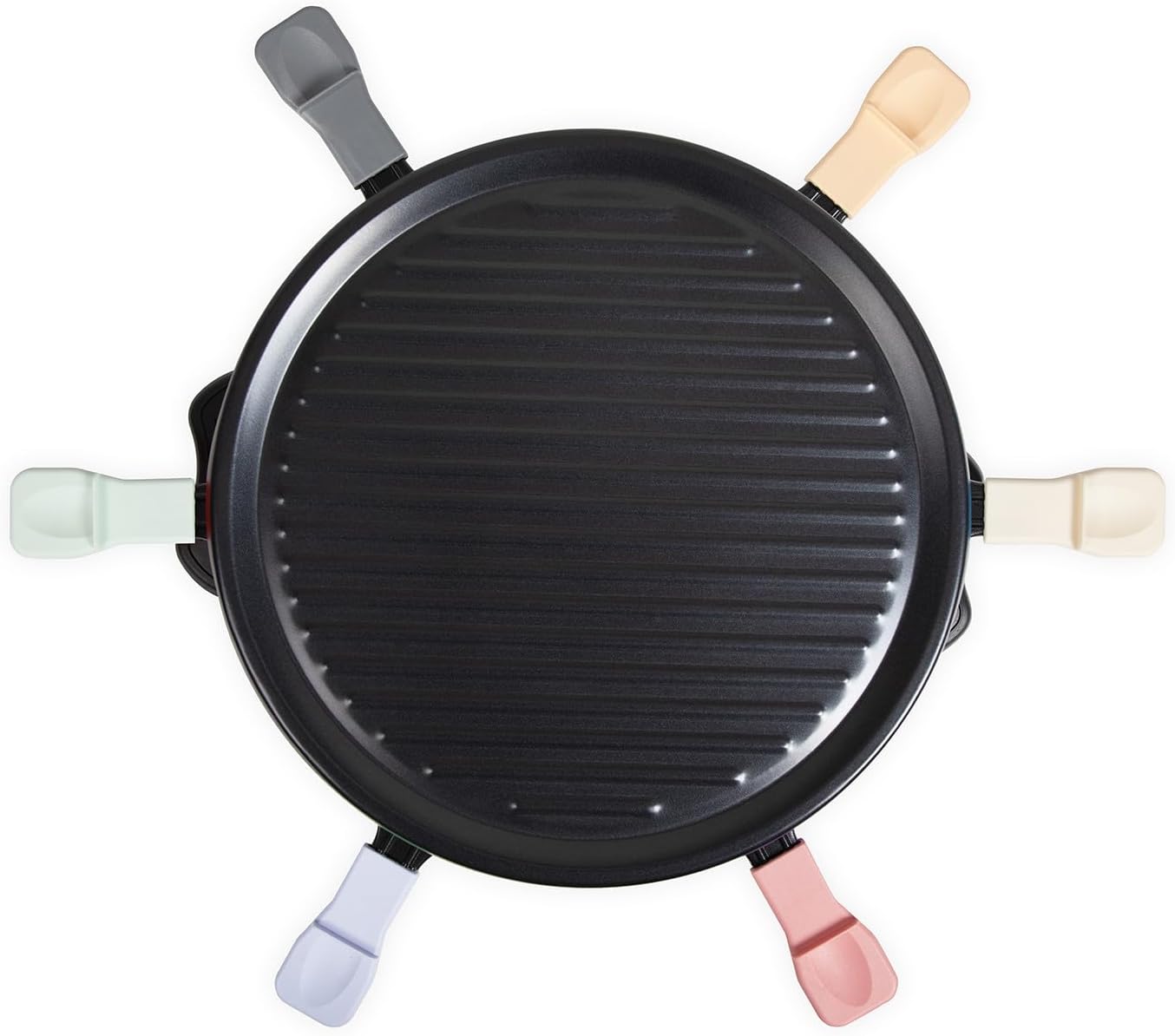 Appareil à raclette 6 personnes - 800W - surface antiadhésive - DOC207P