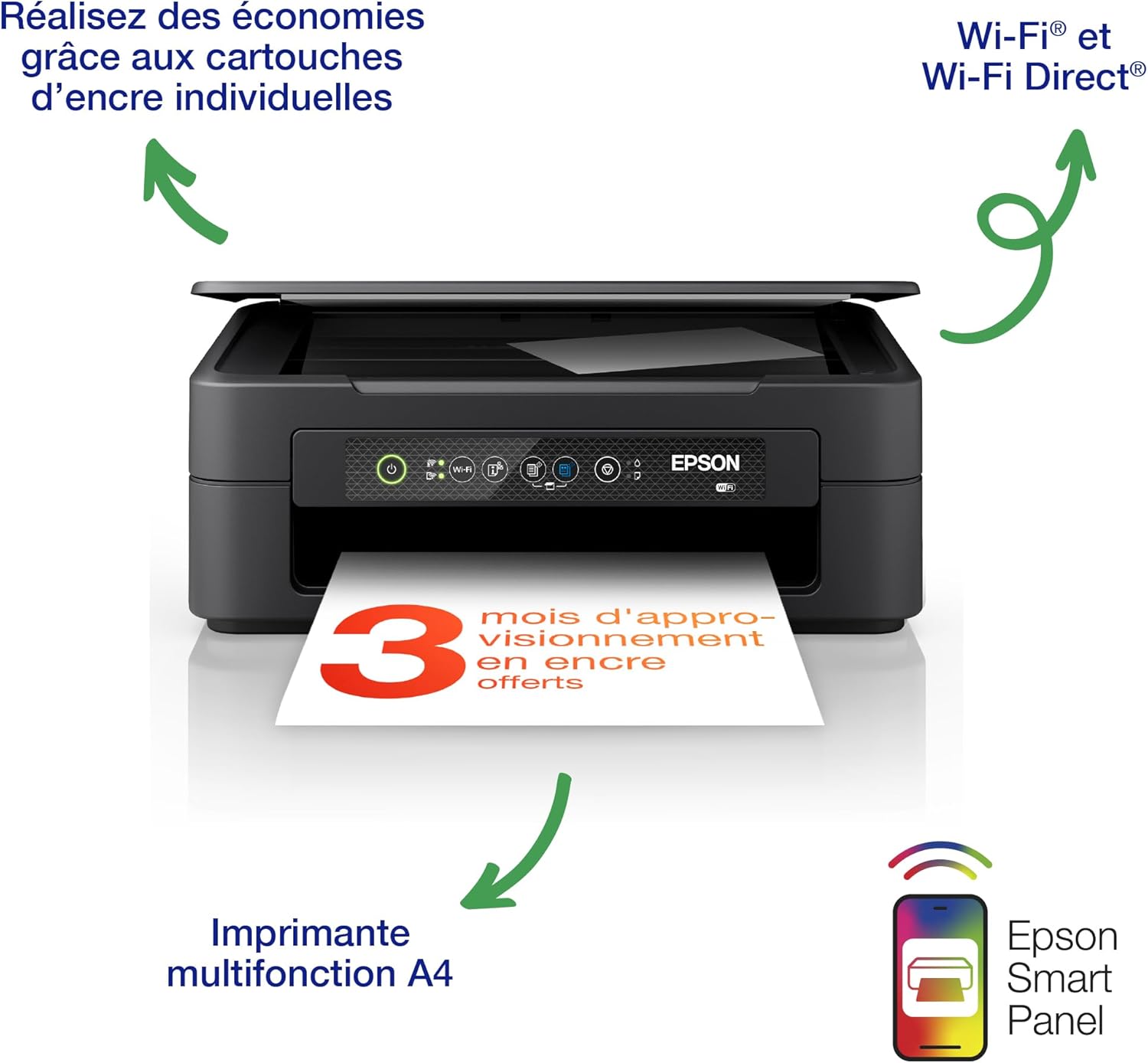 Epson - Expression Home (XP-2200) - compacte - wifi, multifonction - XP-2200