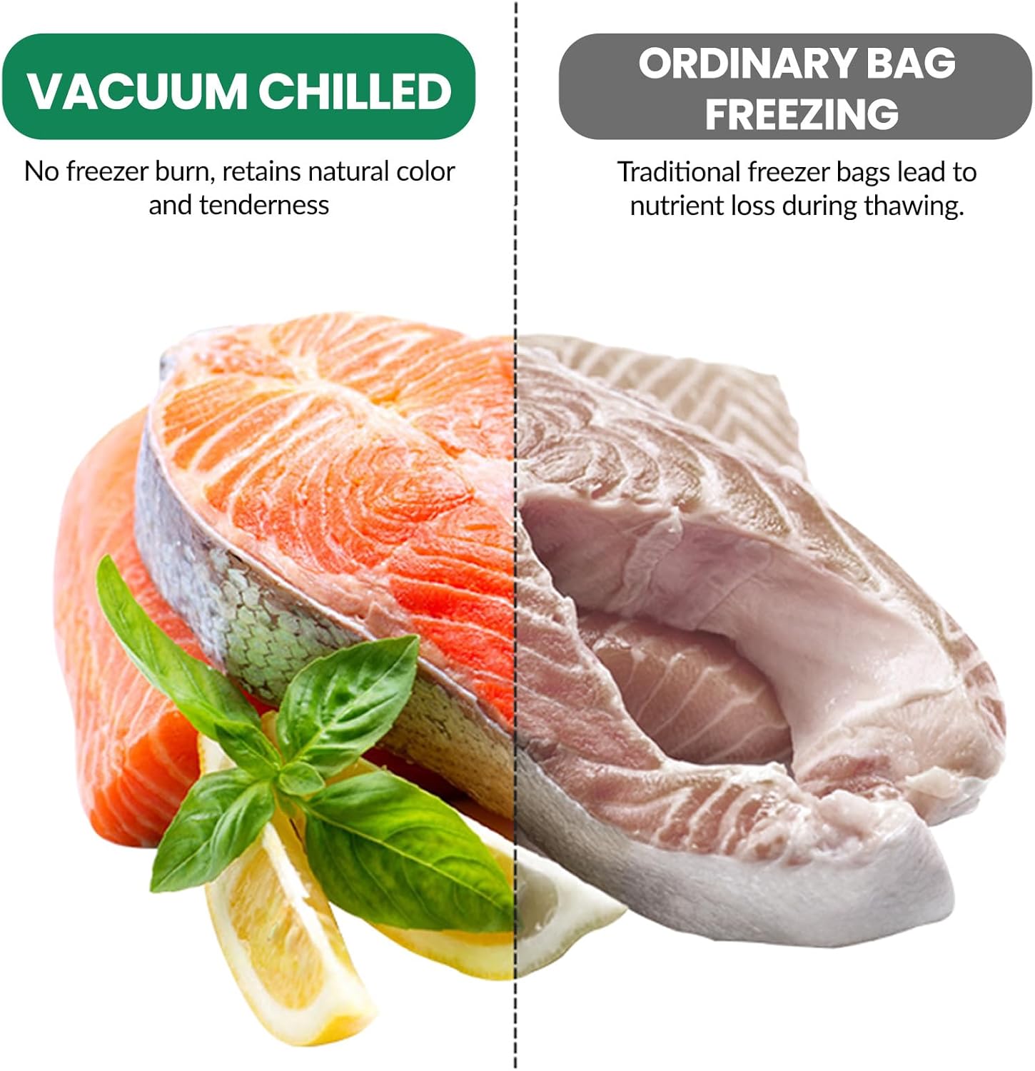 Machine sous vide alimentaire 6 en 1, 75KPA, 50 sacs, mode sec/humide