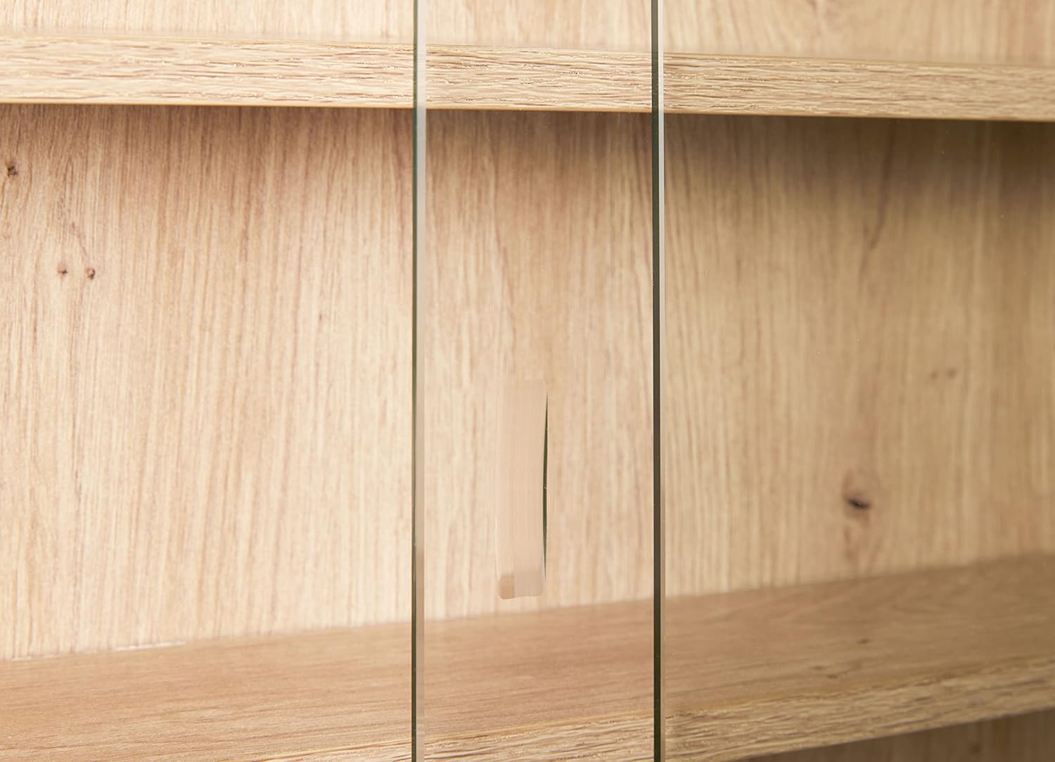 Inter Link - vitrine murale Artisario 80x60x9,5cm - 5 compartiments