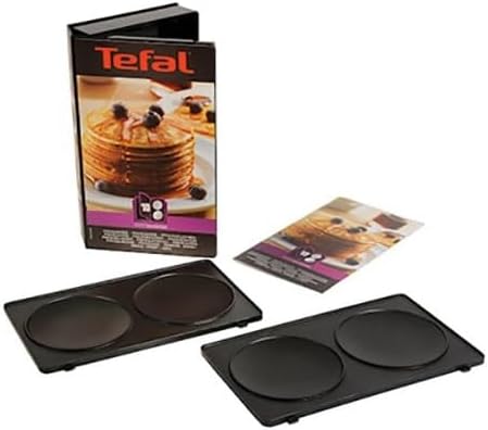 Tefal - Snack Collection - 2 plaques pancakes, livre recettes - XA801012