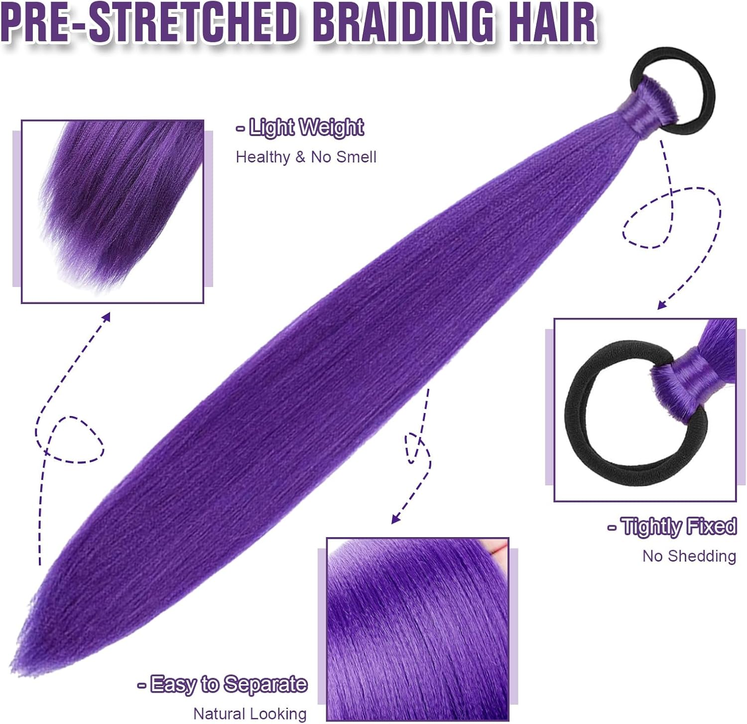 Extension Cheveux - 3 pièces, 26