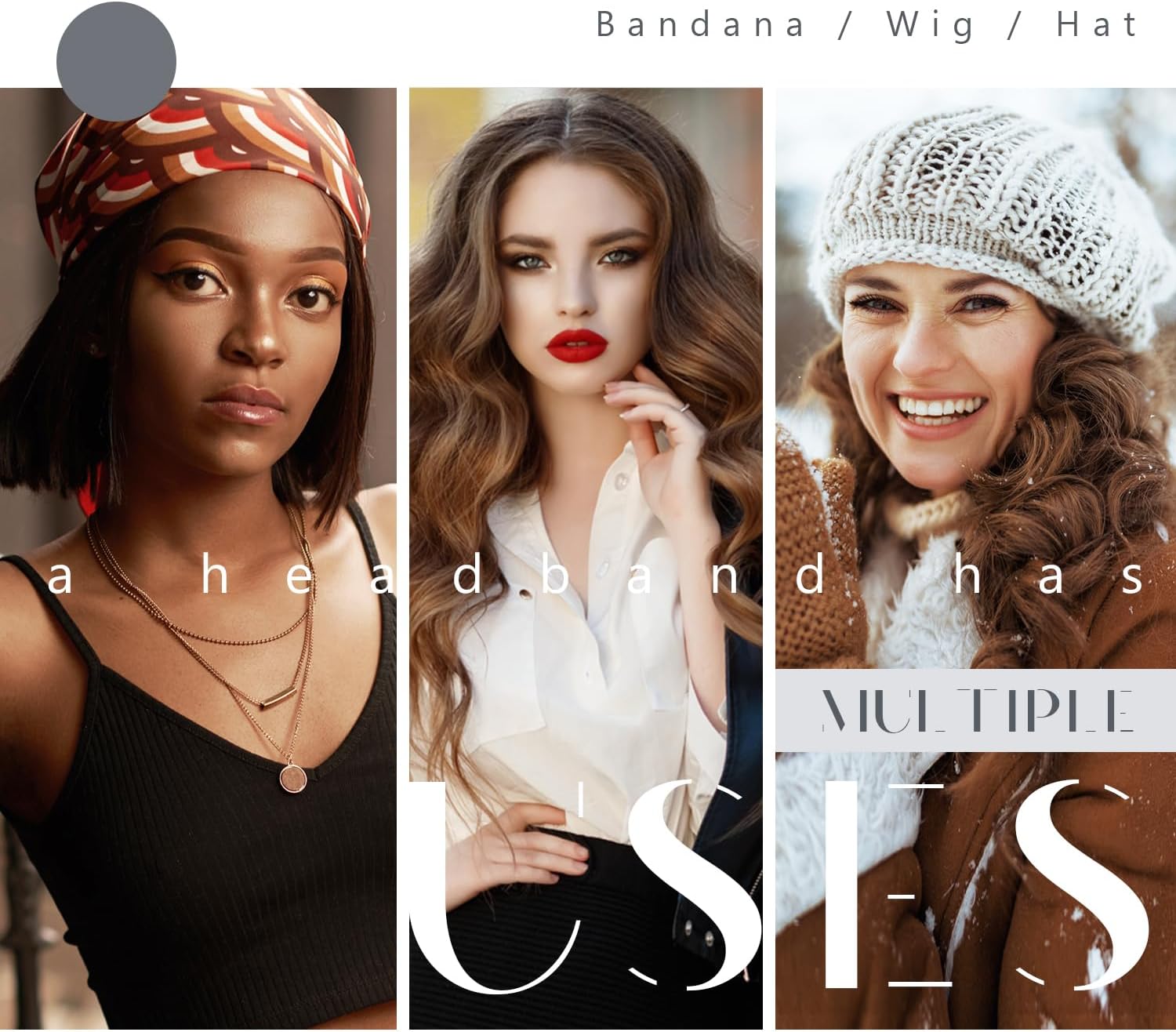 Dreamlover - Bandeaux de Perruque - 2 pièces - élastiques brun clair