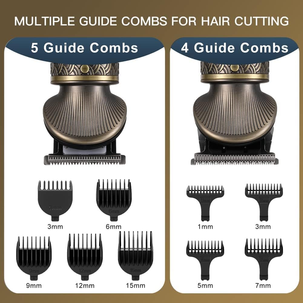 Surker - Tondeuse barbe 7en1 - lame T, coupe 0mm, précision