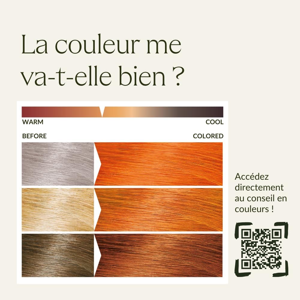 Khadi - Tinte Herbal Color - 100g - coloris cuivre, usage quotidien