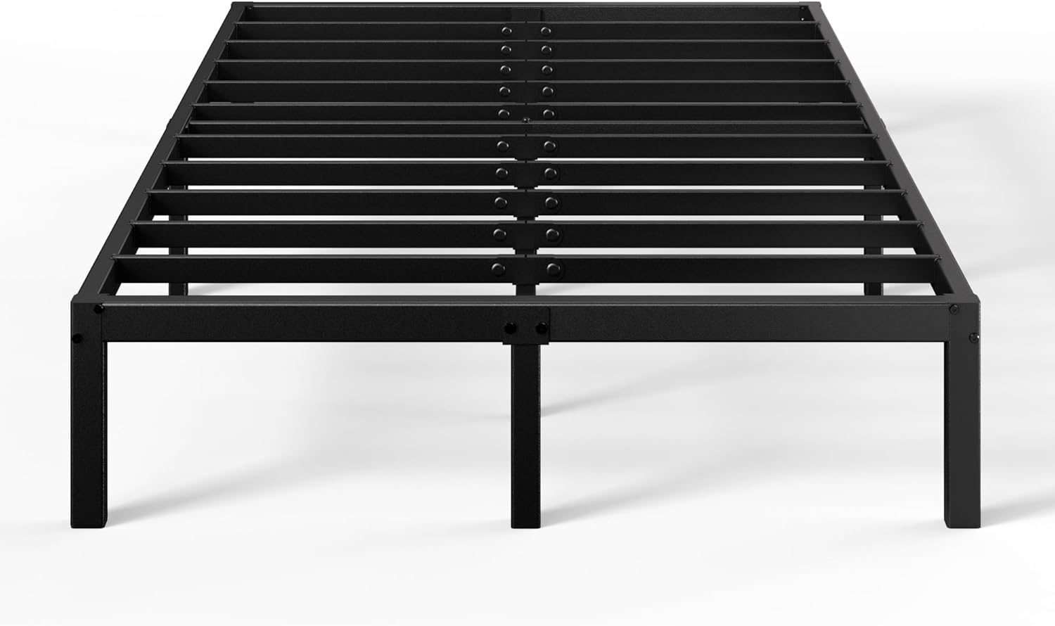 Zinus - Elias - 140x190 cm - sommier métal, haut, montage facile