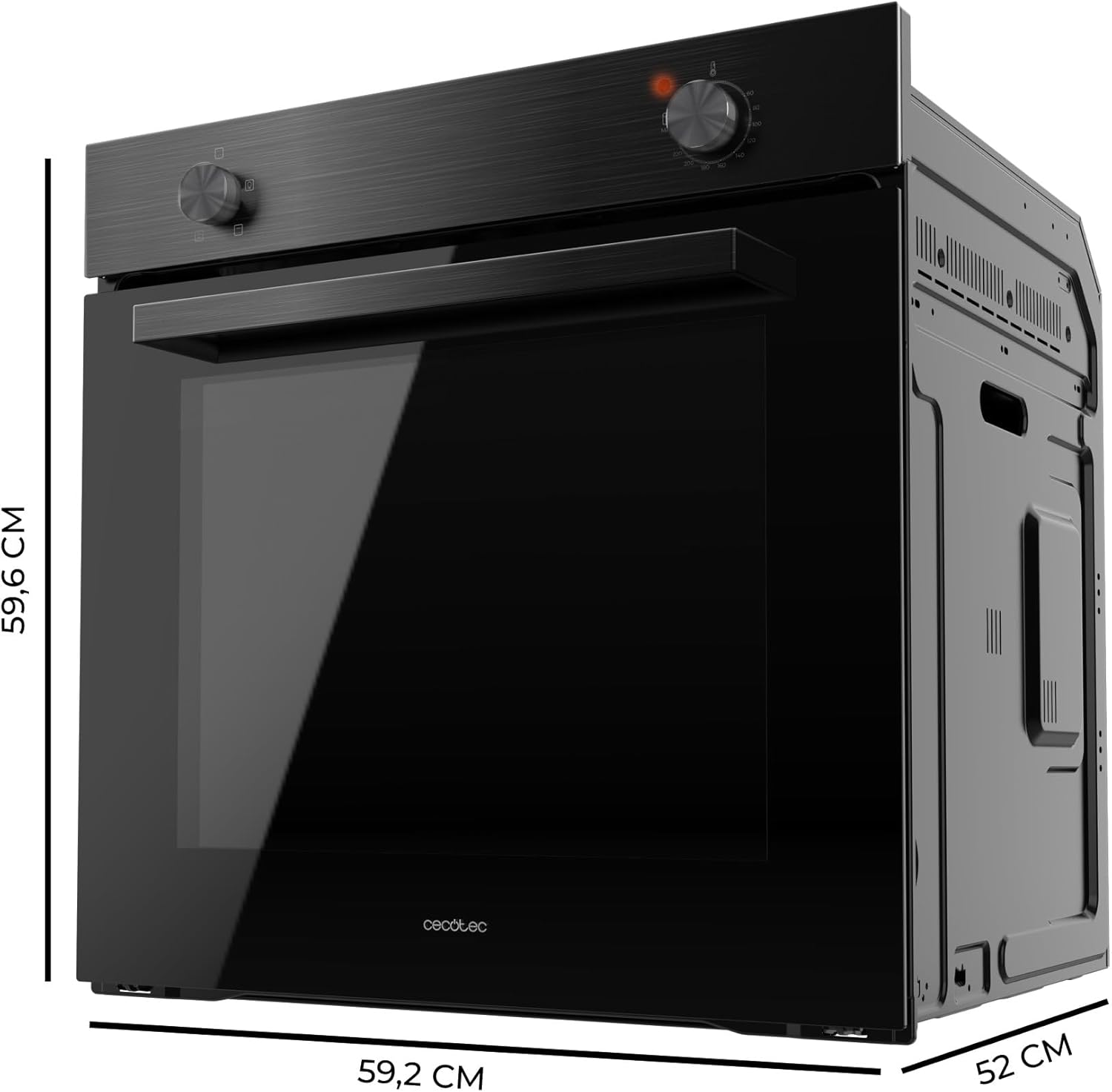 Cecotec - Bolero Hexa, 77L, 2800W, 4 fonctions, vapeur, C126000