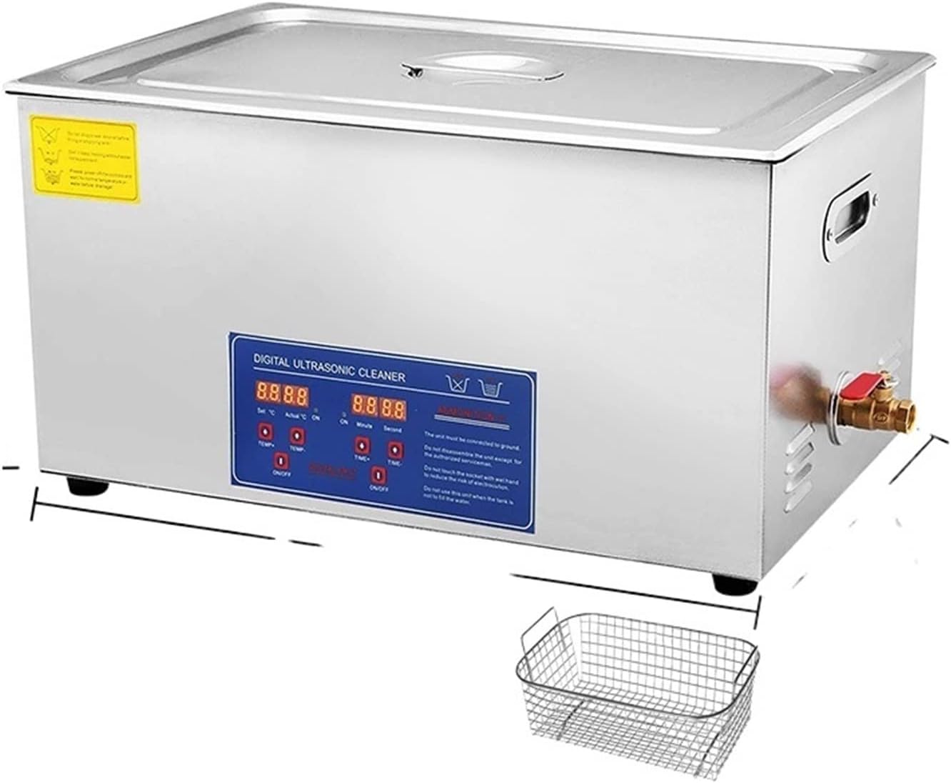Nettoyeur ultrasons - 30L - machine lave-vaisselle portable puissante