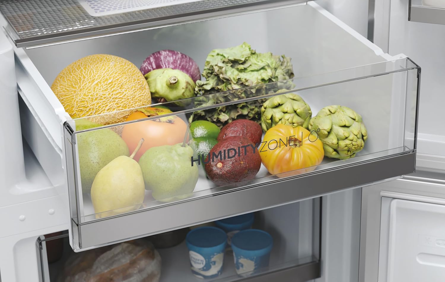 Haier - Combiné HDW série - 205x67x60cm - No Frost, 409L, blanc - HDW1620DNPW