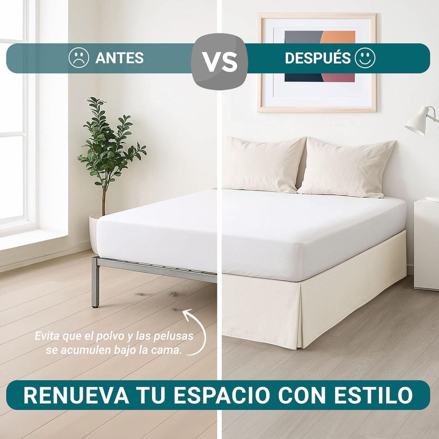 Drap-housse - ivoire 90x190/200 cm - antidérapant et respirant