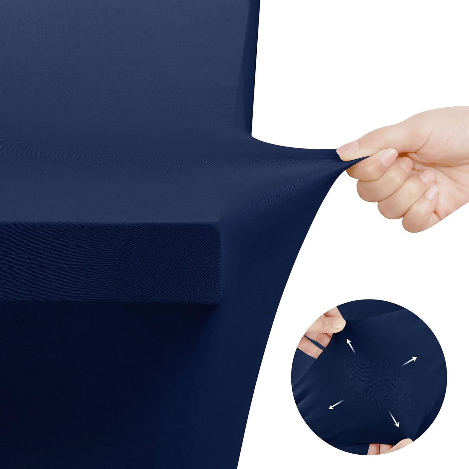 Utopia Kitchen - nappe extensible 183 cm - polyester spandex lavable