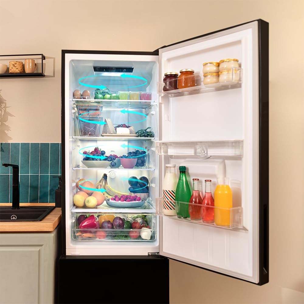 Cecotec - Bolero CoolMarket Combi - 250L, No Frost, distributeur d'eau, porte réversible - 250WD