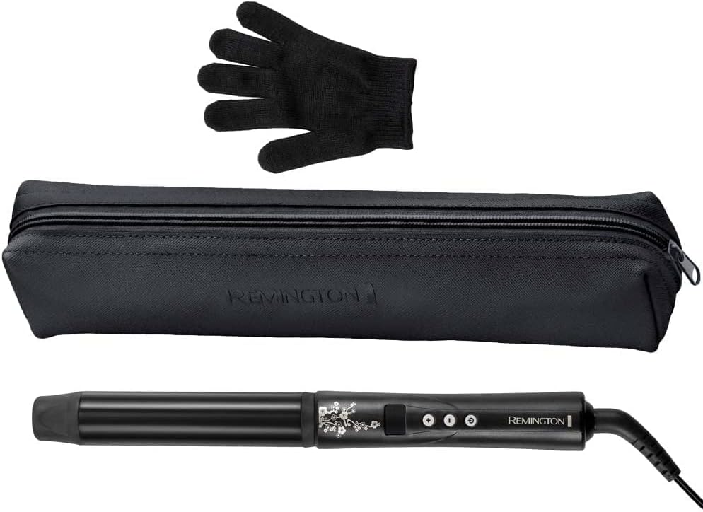 Remington - fer à boucler Pearl - 32mm céramique, 130-210°C, gant - CI9533