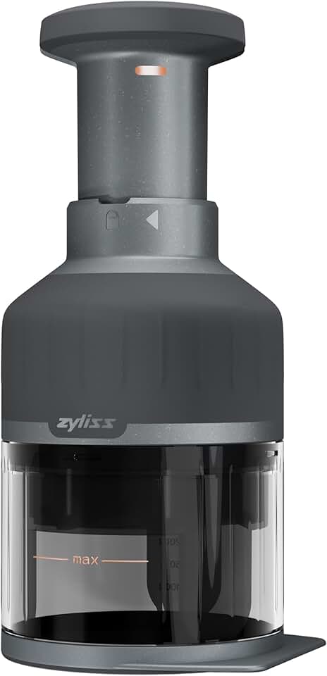 Zyliss - Zick Zick 3 - hachoir manuel inox - pour légumes et herbes