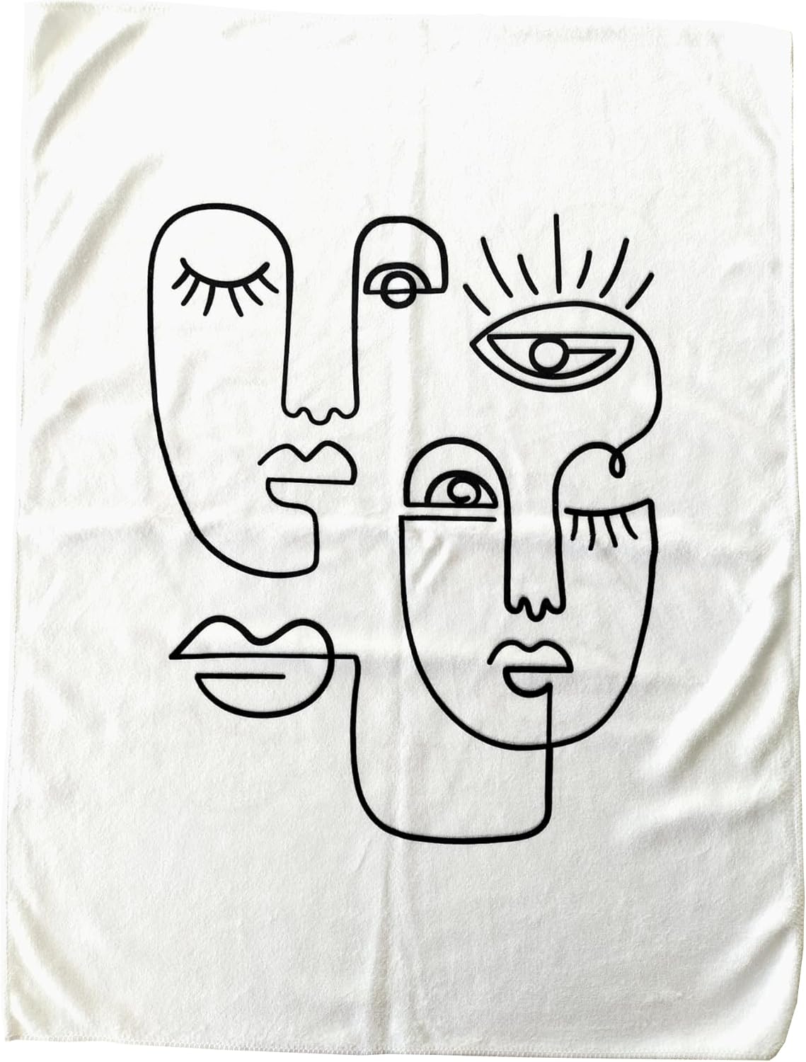 MYBO - Torchongenio - lot de 3 torchons motifs feuilles - ultra-absorbants sans traces