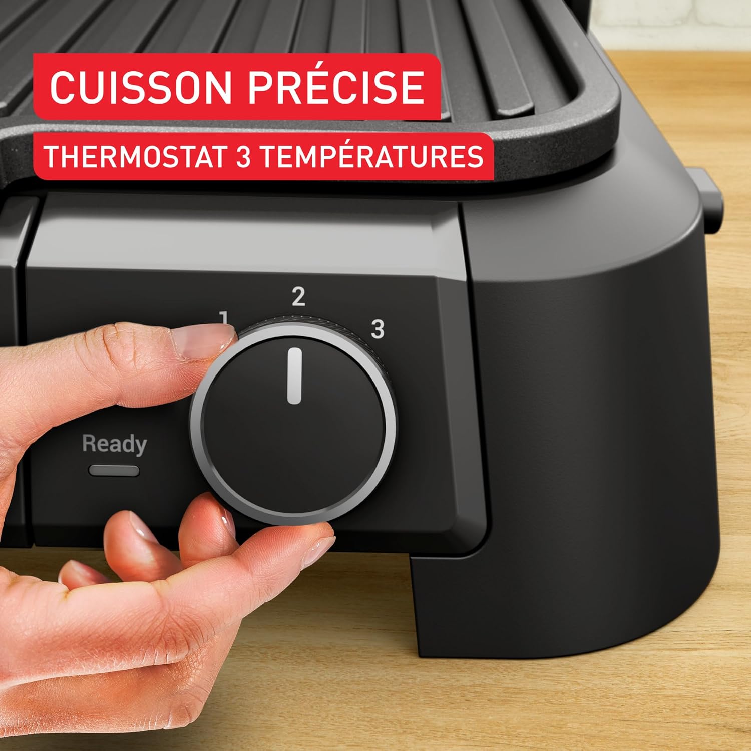 Tefal - SuperGrill XL série - surface XL - gril contact 2200W, GC520DE0