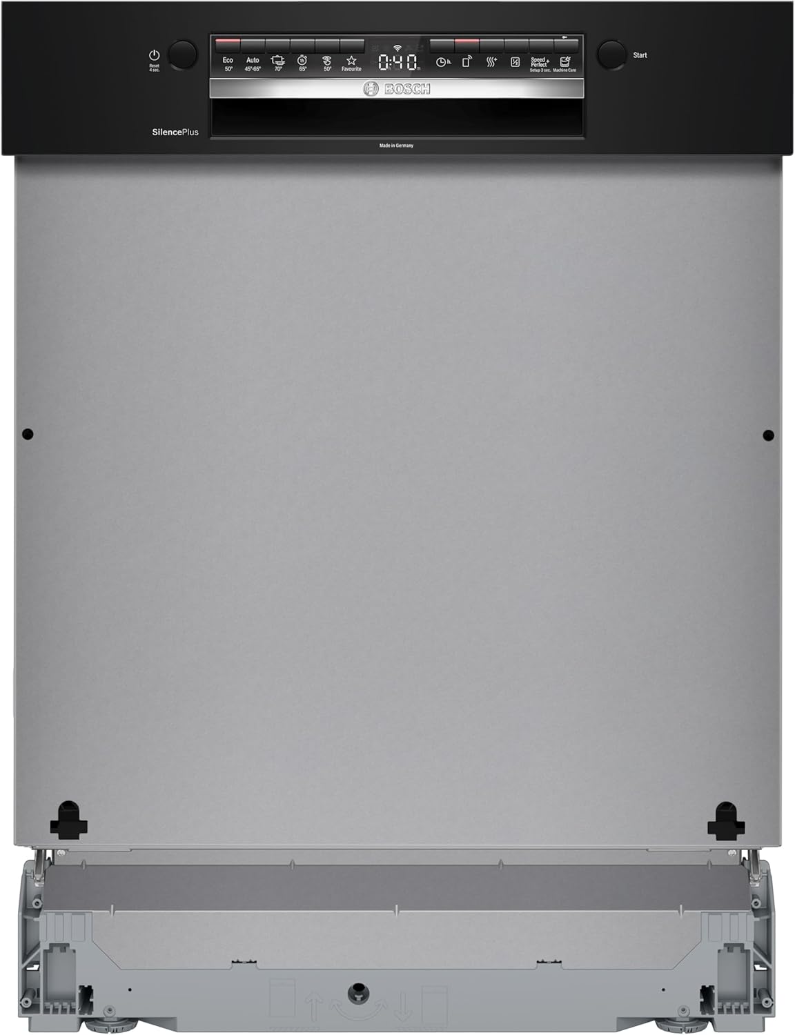 Bosch - Série 4 lave-vaisselle encastrable 60cm noir, connectivité Smart SMI4HCB07E