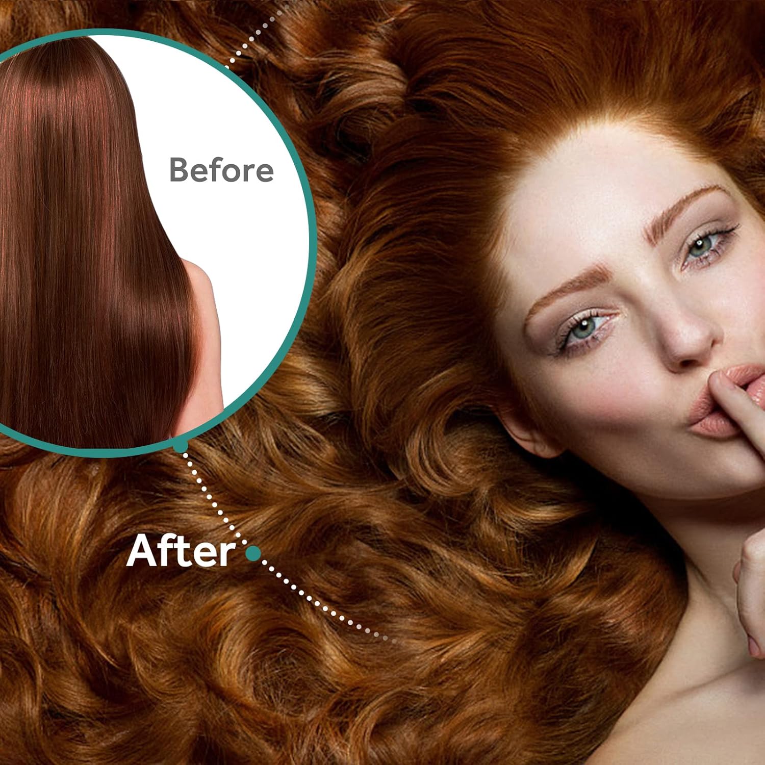 GeeRic - bigoudis auto-agrippants, 33 pièces, avec pinces et peigne, cheveux longs