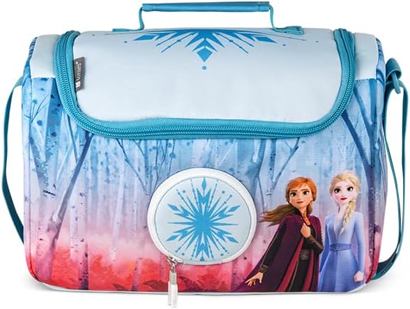 tonies - Sac Bandoulière La Reine des Neiges - rangement Toniebox et accessoires - jusqu’à 8 figurines