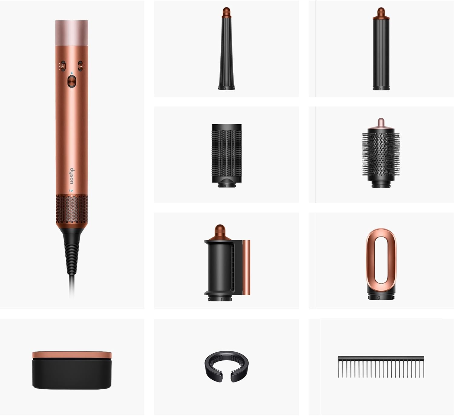 Dyson - Airwrap i.d. - outil séchage rapide cheveux raides/ondulés