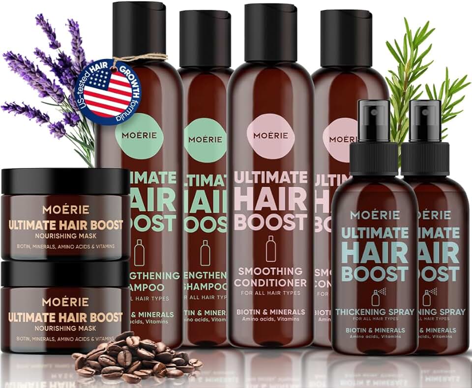 Moerie - Mega Pack Soin Cheveux - vegan, sans silicone, volumisant