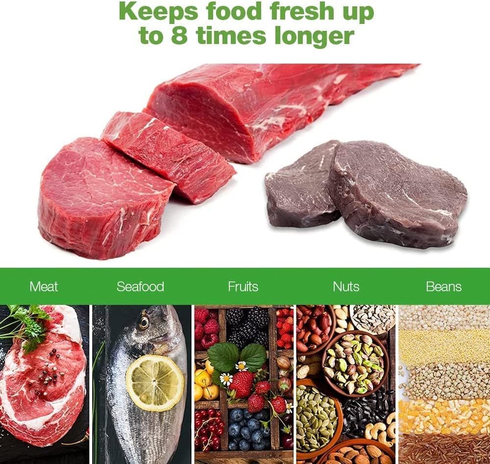 Edihome - rouleau sac sous vide - 28x300cm - sans BPA, lot de 2