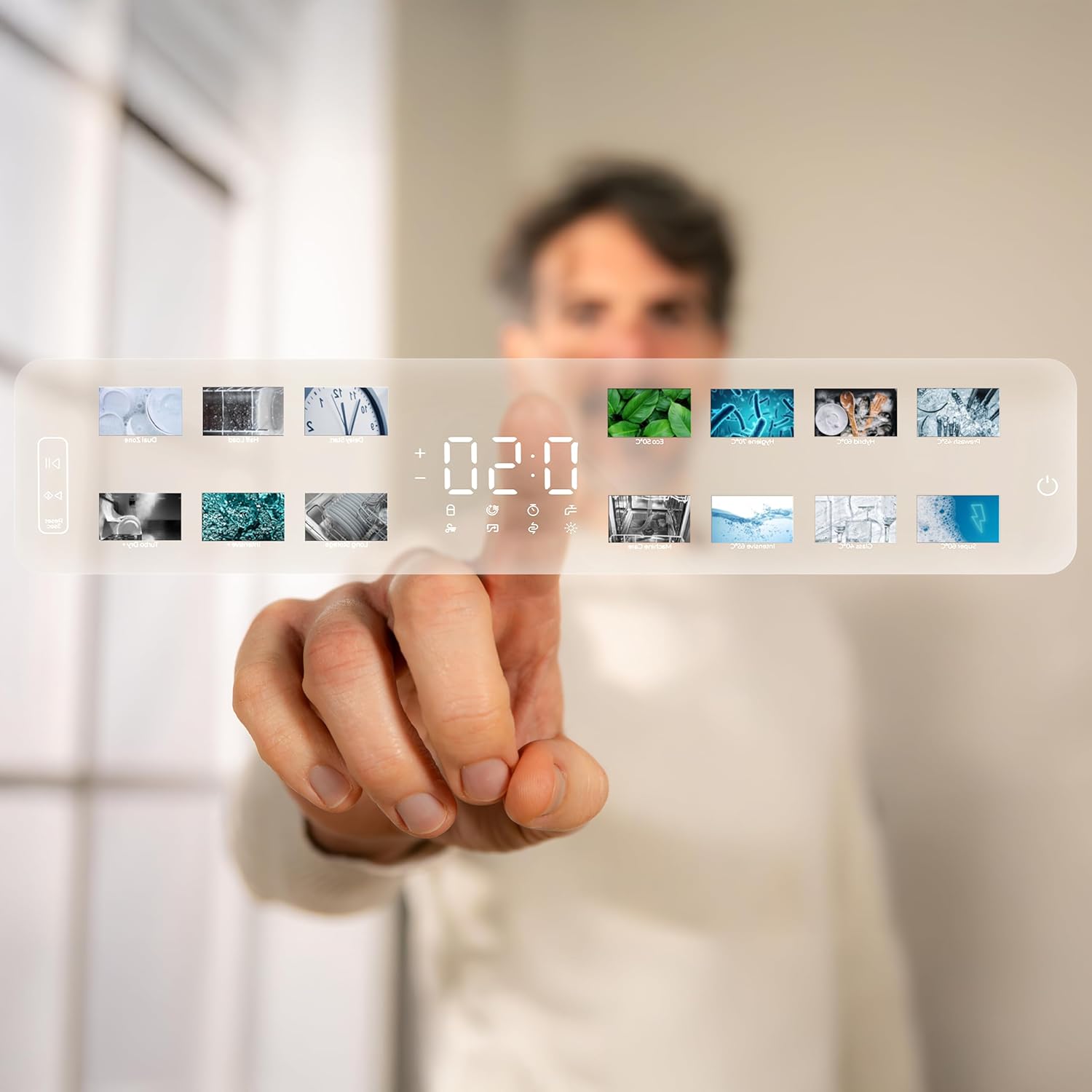 Cecotec - Bolero Aguazero 6700 - 60cm - inox, 15 couverts, classe B, moteur Inverter Plus, Turbo Dry+, 6700