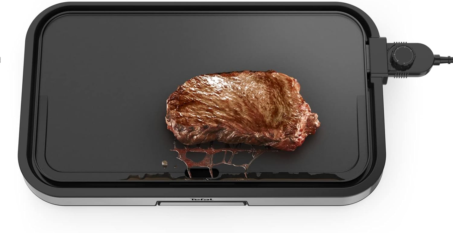 Tefal - Plancha Giant Série - XXL, 2300W, inox, antiadhésif, CB631D