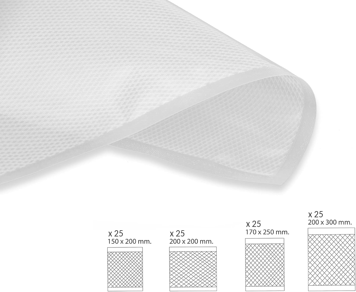 Bolsemack - Sacs sous vide Combo - 6