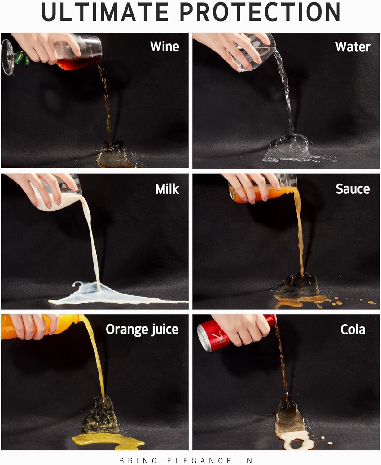 Tablier de cuisine - Unisexe réglable - poches, imperméable, anti-taches, idéal activités diverses