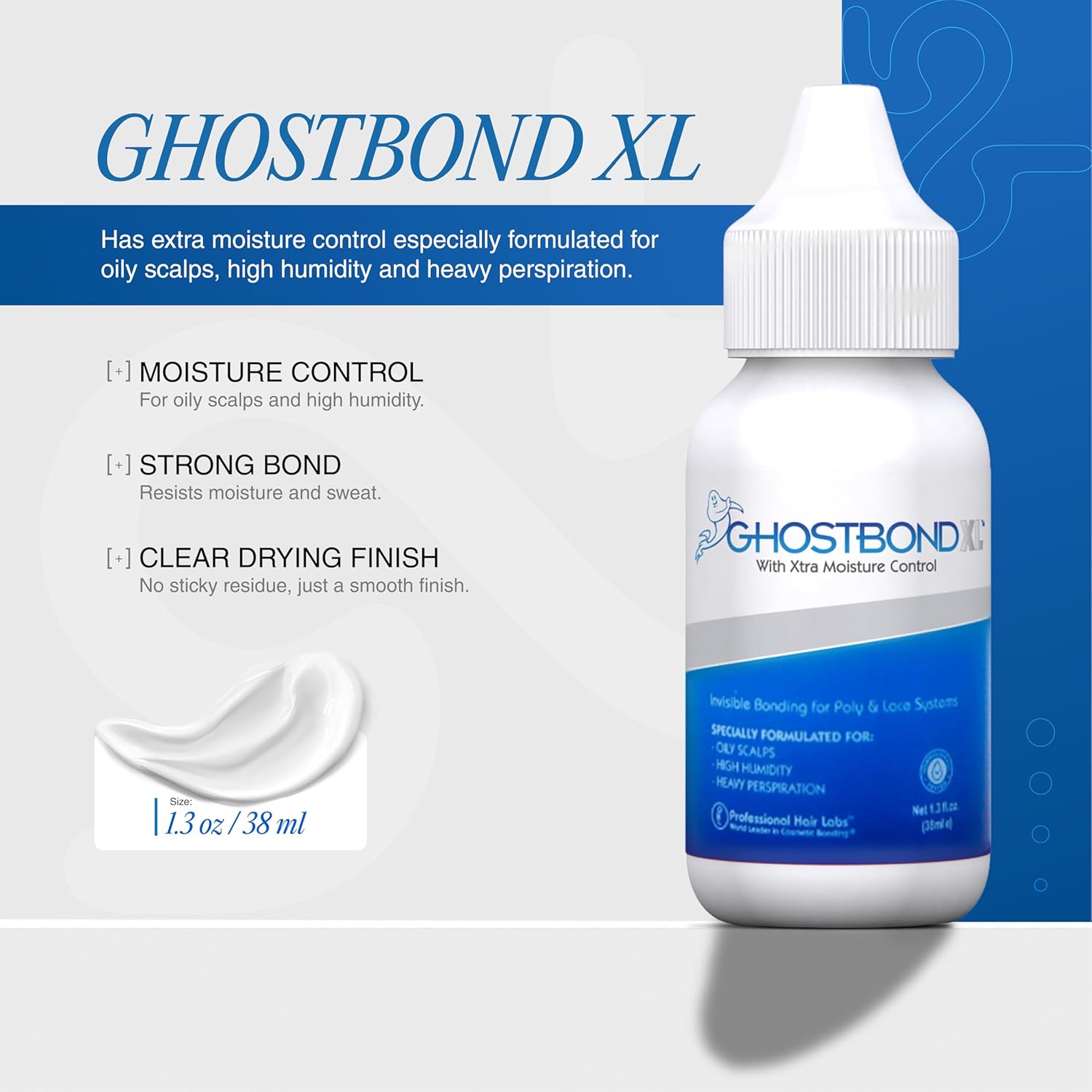Professional Hair Labs - Ghost Bond XL - 38ml - colle perruque résistante