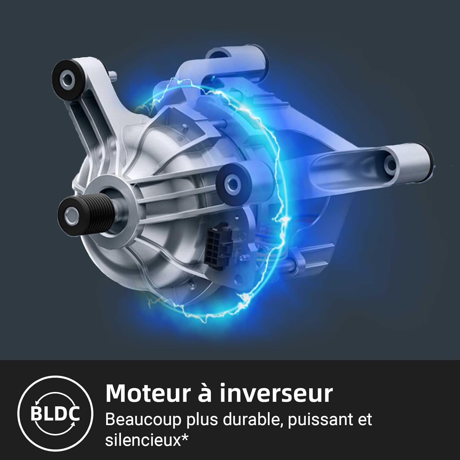 CHiQ - Lave-linge frontal 8 kg, 1400 tr/min, vapeur, IA, CFL80-14586IM3XA