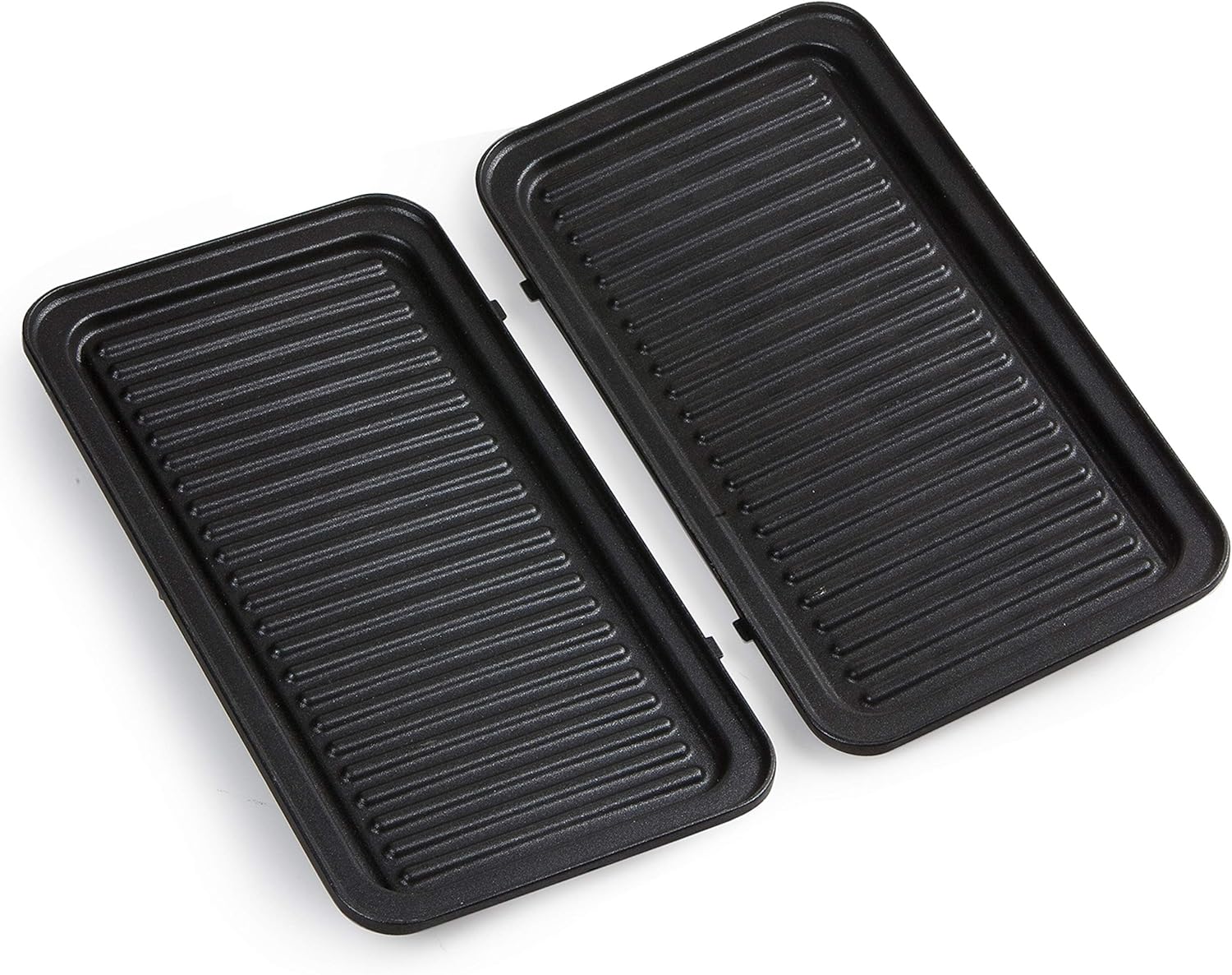 DOMO - Snackmaker 3-en-1 - acier inoxydable - plaques antiadhésives