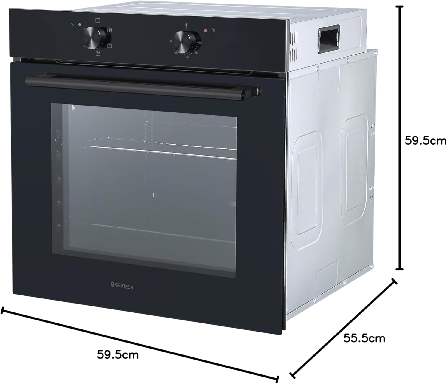 GEDTECH - Four multifonction 76L vapeur et grill - GFO76BL