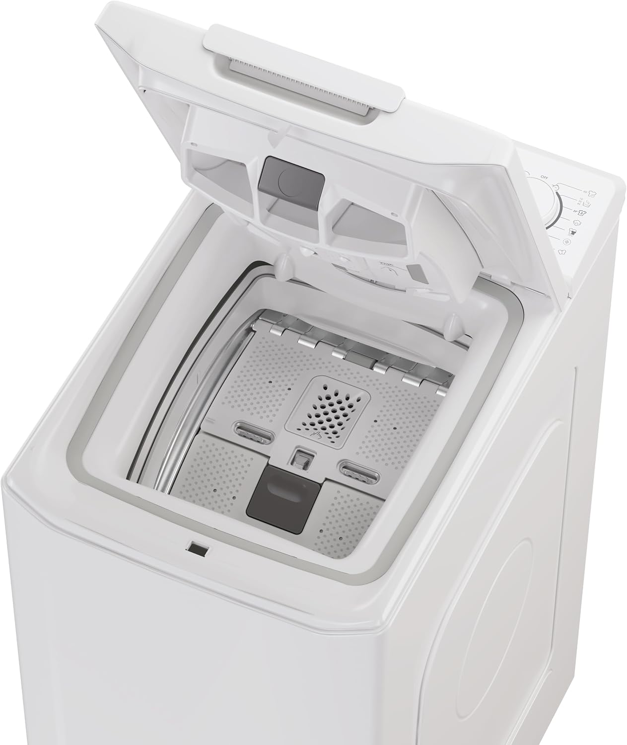 Candy - Lave-linge top série TCA - compact, 6kg, 1200T/min - TCA263D2-S