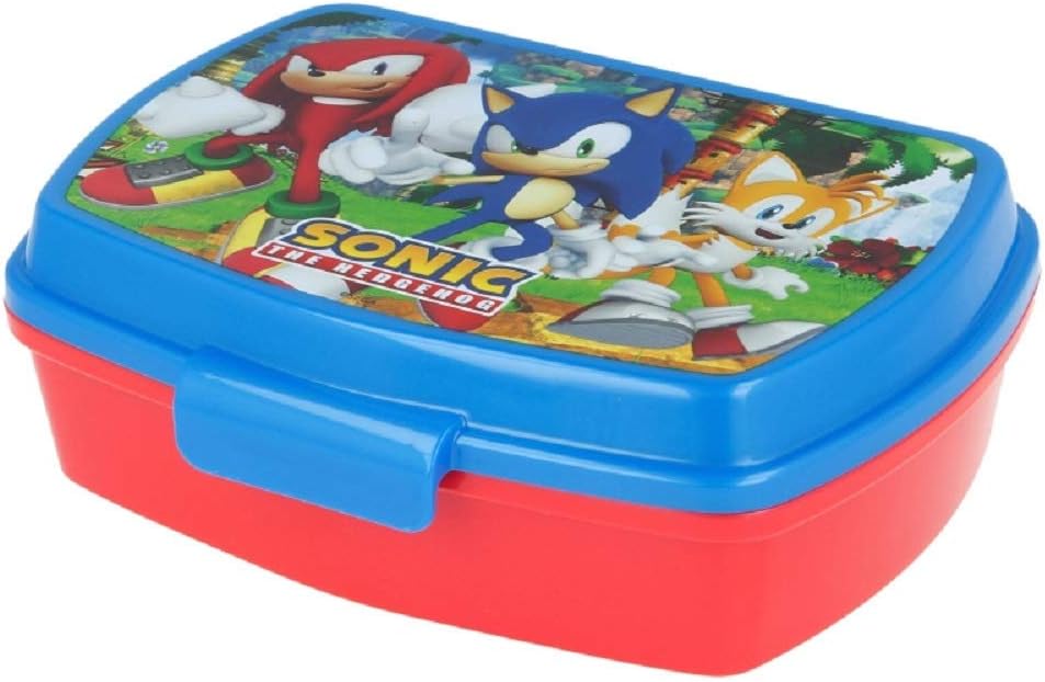 Boîte à sandwich réutilisable multicolore, sans BPA, rectangulaire, 5463