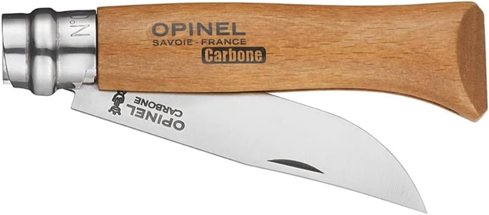 Opinel - n°8 traditionnel - lame 8,5 cm - acier carbone, manche bois