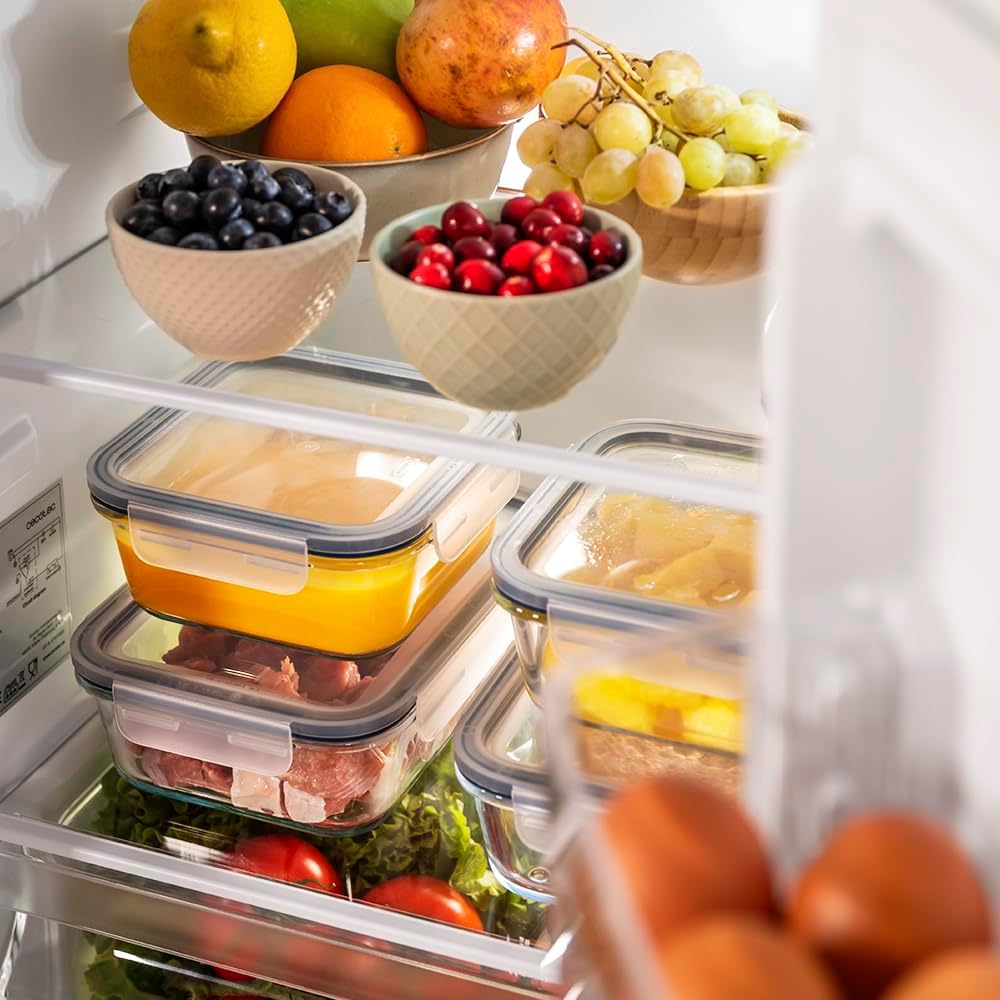 Cecotec - Bolero CoolMarket Combi - 117L, congélateur, Fast Freezing, blanc, E, 117 DF