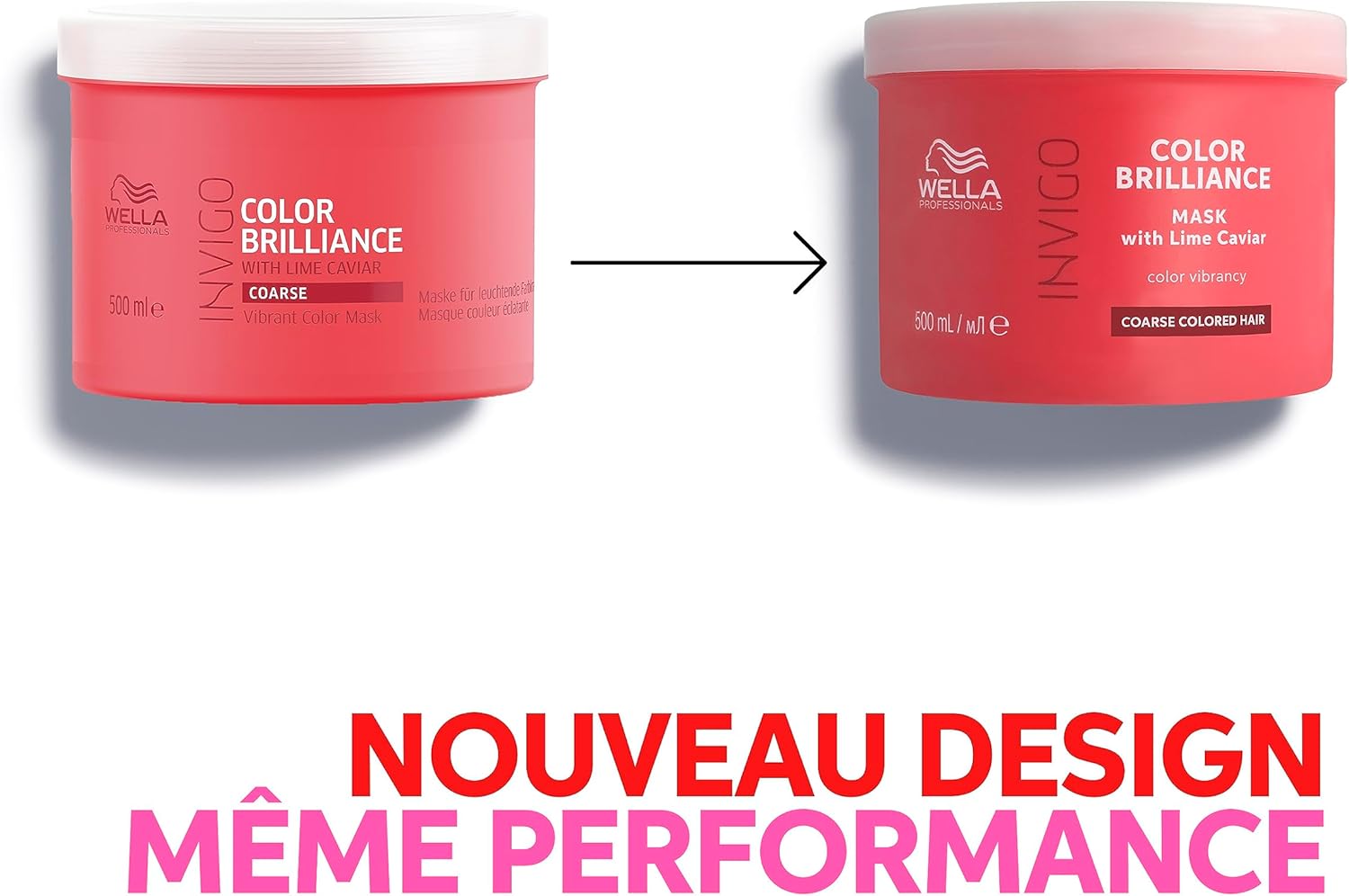 Wella Professionals - Invigo Color Brilliance - Masque cheveux épais - Brillance et soin intense